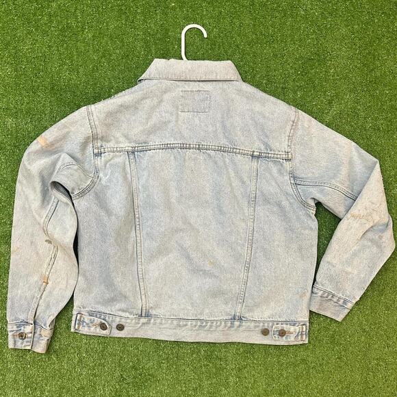 Haggar Light Wash Denim Jacket - Picture 5 of 5